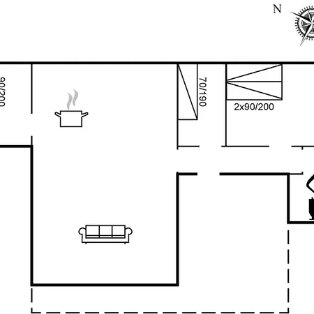 Vakantiehuis Ami - 200m From The Sea By Interhome Vejers Strand